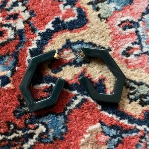 Madewell Acetate Hoop Earrings